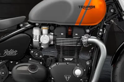 Bonneville Bobber Engine (Right)