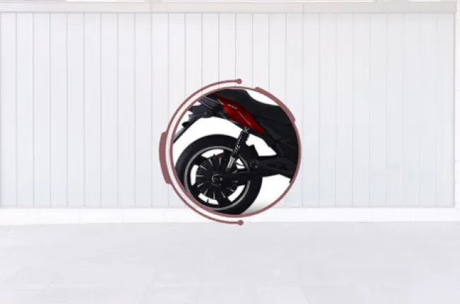 eTryst 350 Rear Suspension