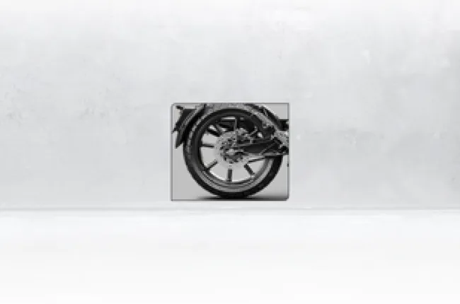 Svartpilen 201 Rear Tyre View