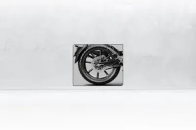Svartpilen 201 Rear Tyre View