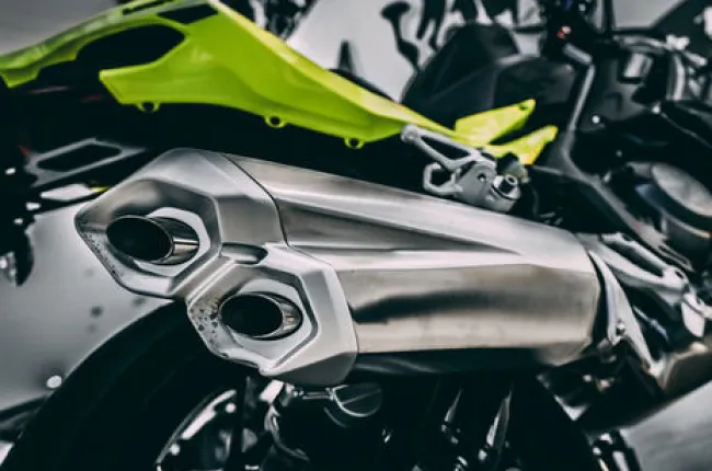 302R Exhaust View