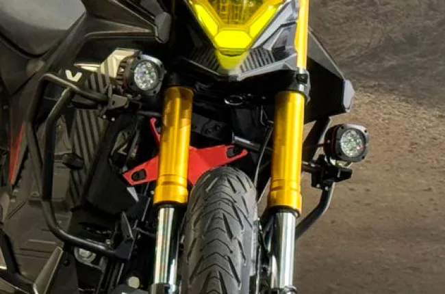 X47 Crossover Front Suspension View