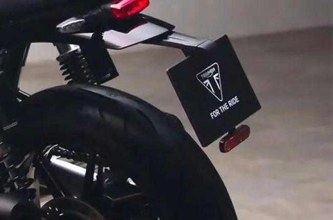 Speed Twin 1200 Front Number Plate
