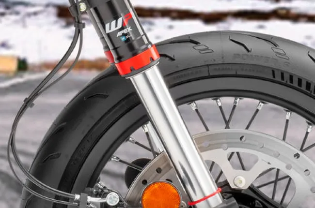 390 SMC R Front Suspension