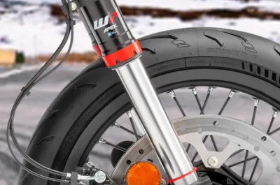 390 SMC R Front Suspension
