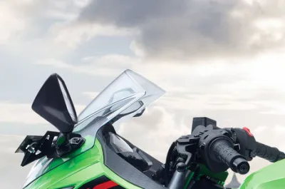Ninja 300 Windshield View