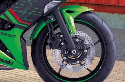 Ninja 650 Front Brake View