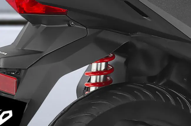 Dio Rear Suspension View