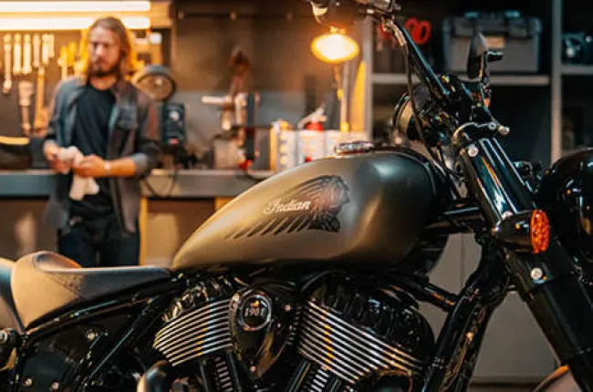 Chief Bobber Dark Horse Fuel Tank (Right)
