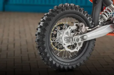 65 SX Rear Tyre View