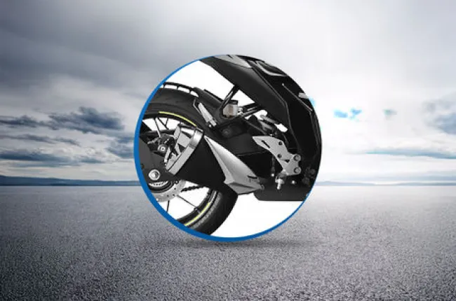 Gixxer SF 250 Exhaust (Endcan)