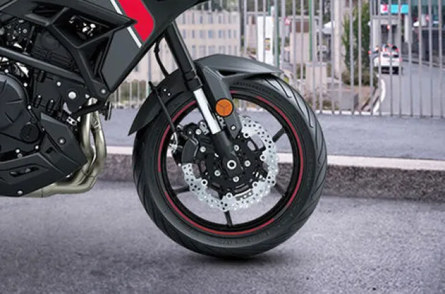 Versys 650 Front Brake View