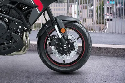 Versys 650 Front Brake View