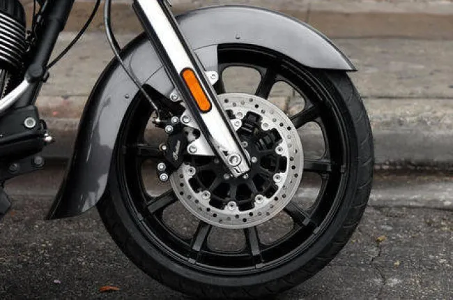 Chieftain Front Tyre View